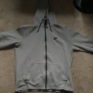 Gray Nike Tech Hoodie
